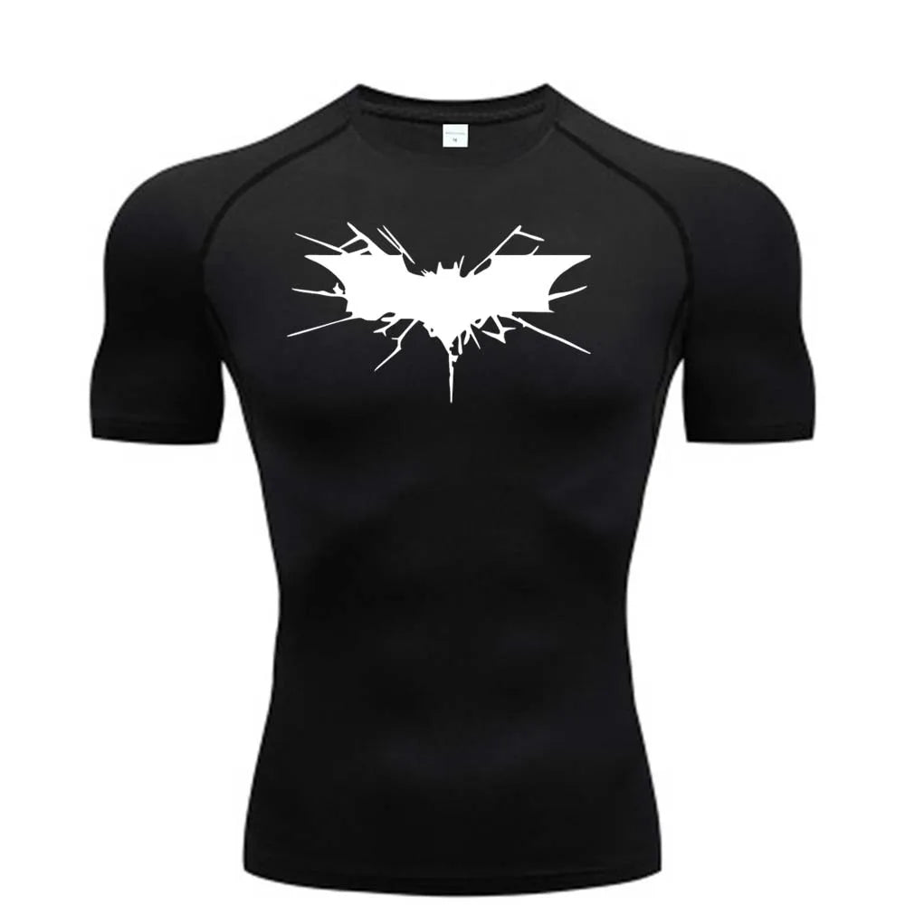 Men's Batman Inspired Compression Tee