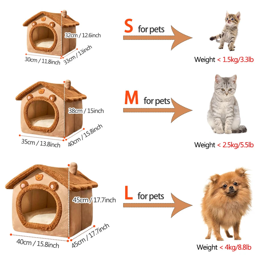 Washable Cat & Dog House