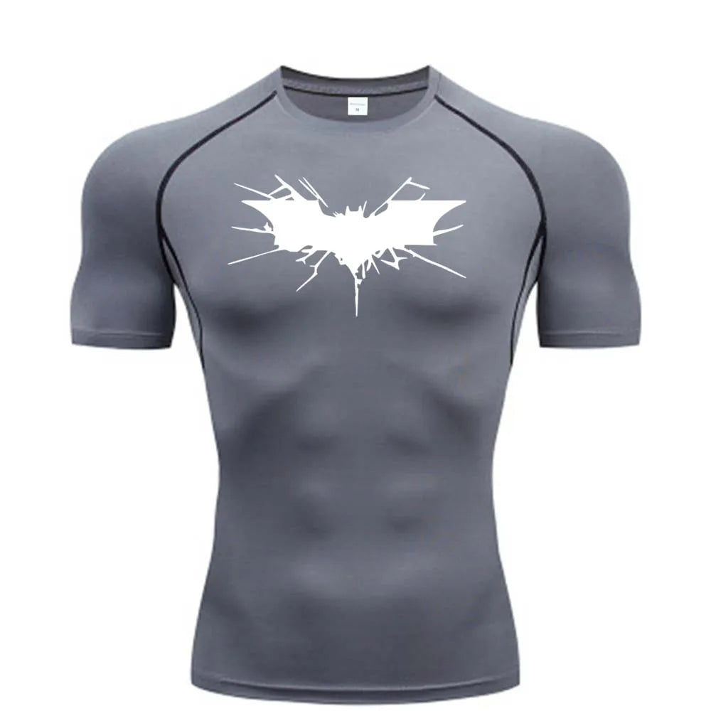 Men's Batman Inspired Compression Tee