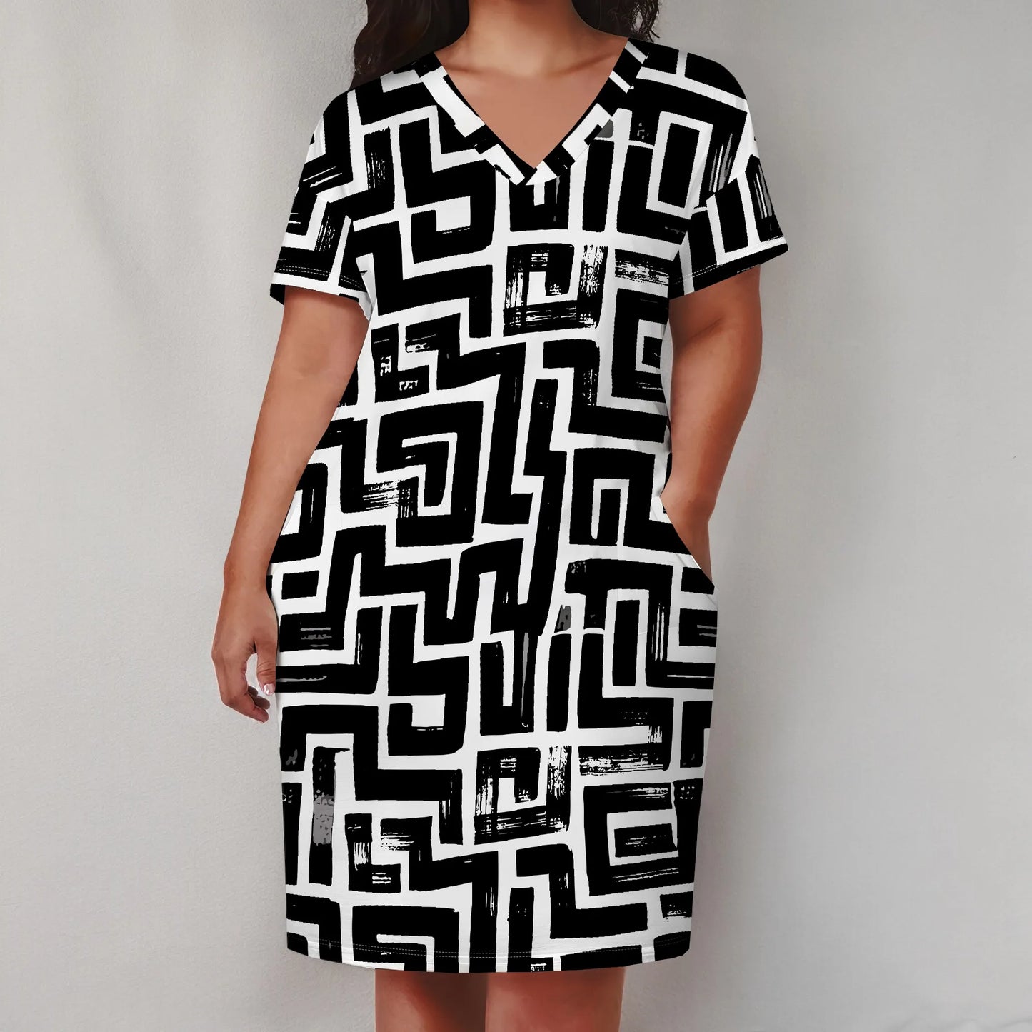 Women's Plus Size T-Shirt Dress