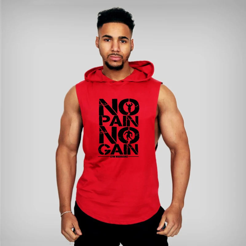 Mens Sleeveless Bodybuilding Tank Top