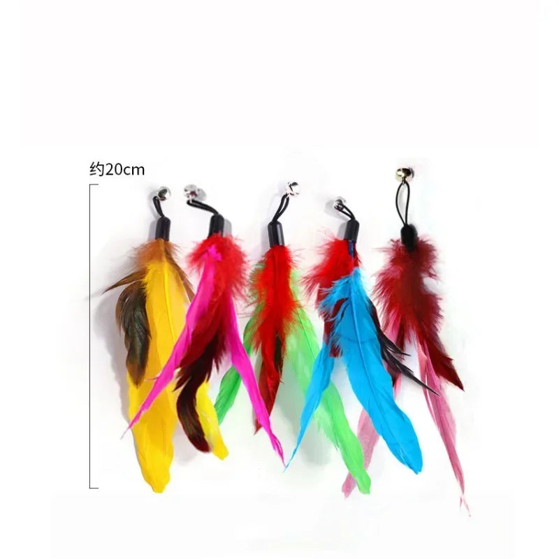 Cat Feather toy with replacements