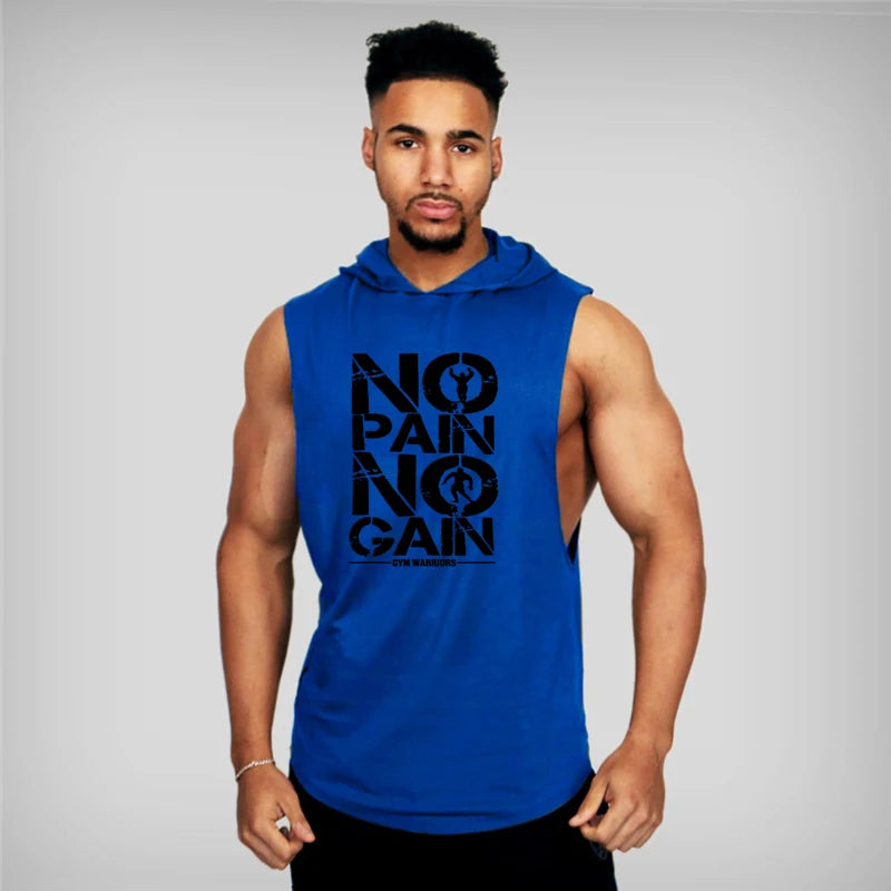 Mens Sleeveless Bodybuilding Tank Top