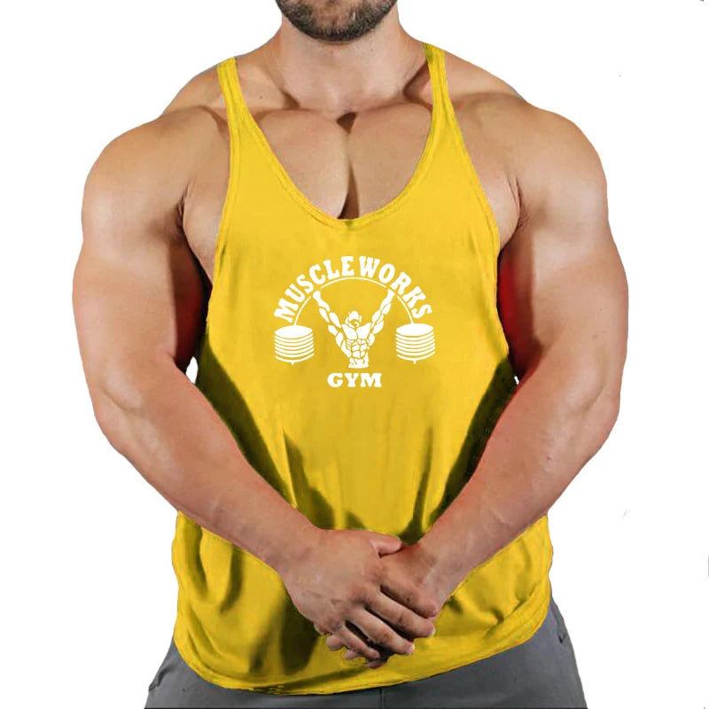 Men's Bodybuilding Muscle Tank