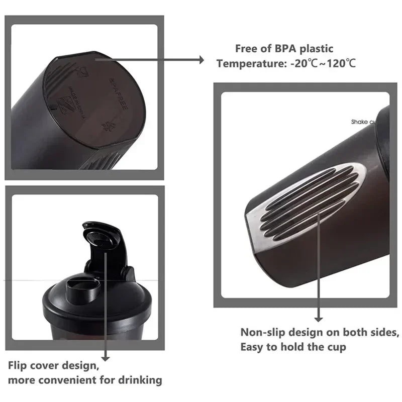 400ml Shaker Bottles