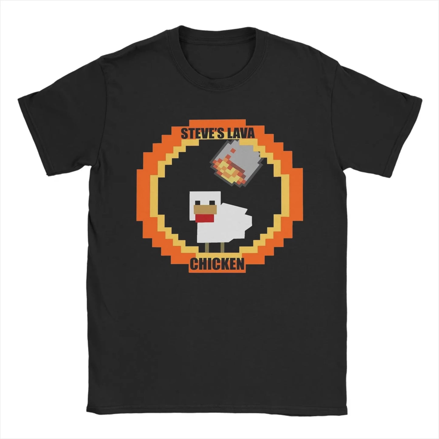 Unisex Printed Chicken Jockey T-Shirt