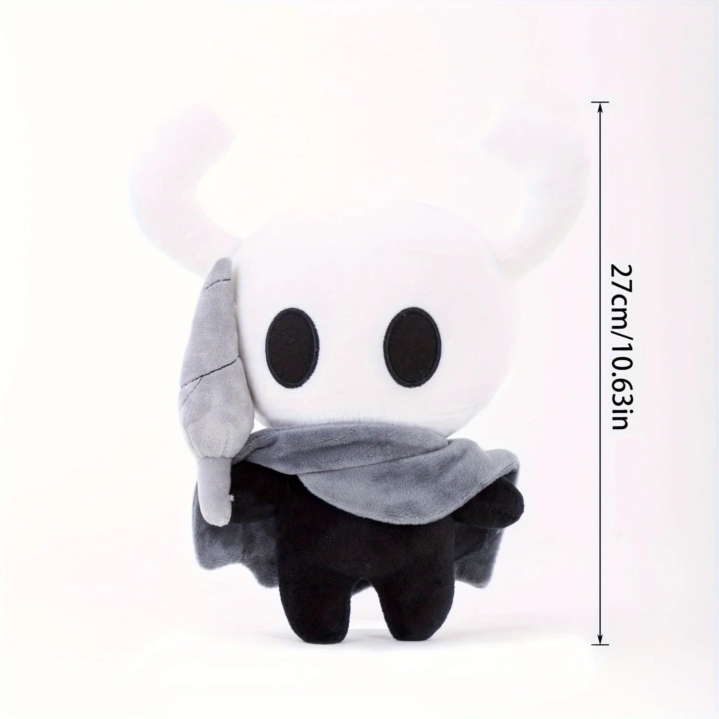 10.63inch Hollow Knight Plush Toy Soft Stuffed Animal Cartoon Game Hollow Perfect Birthday Holiday Gift for Boys Collection Toys