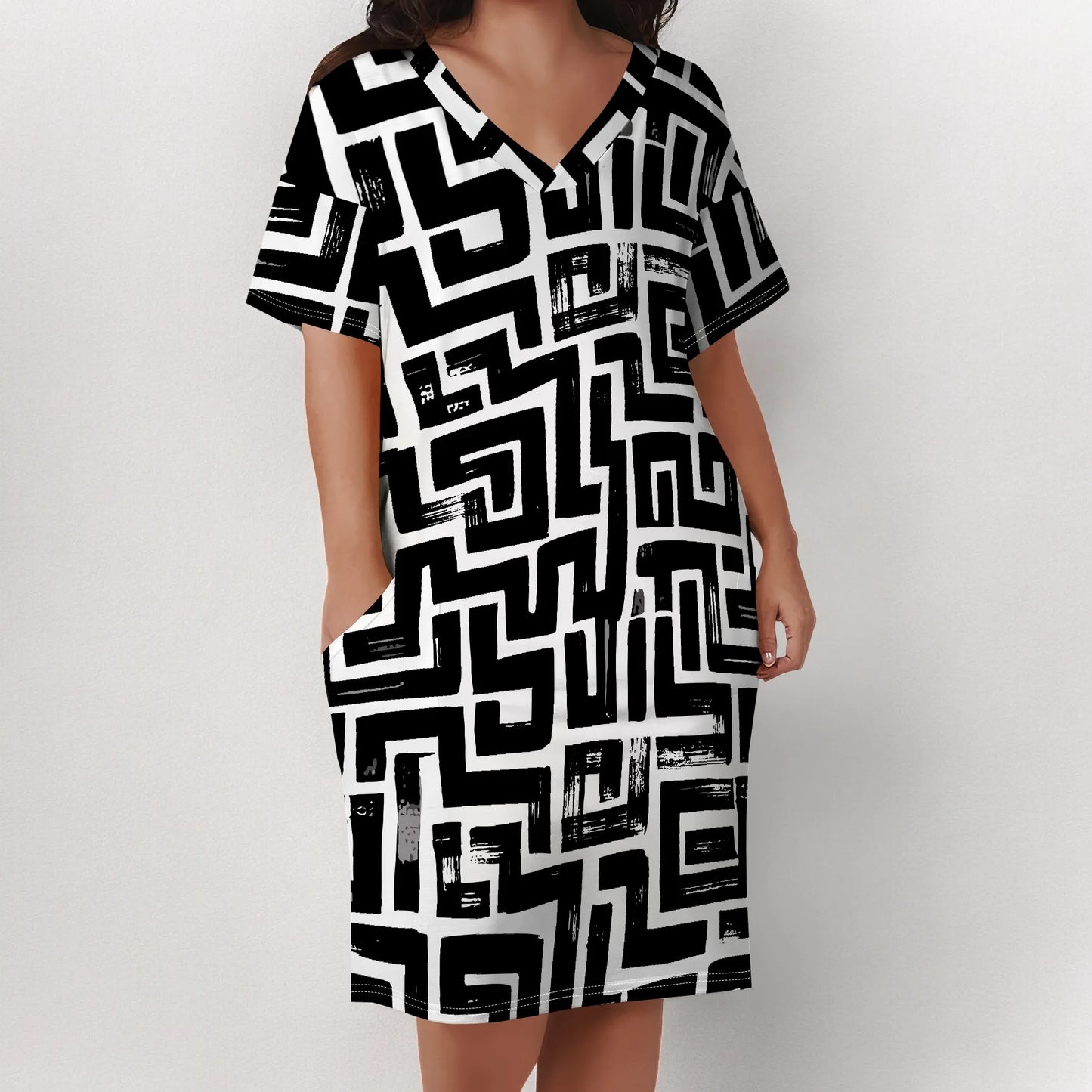 Women's Plus Size T-Shirt Dress