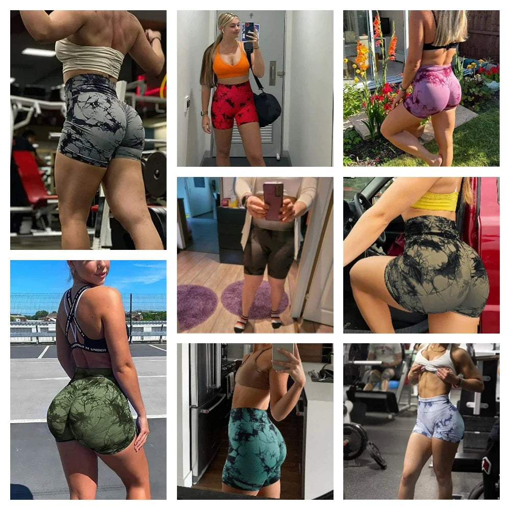 Seamless Yoga Shorts for Women