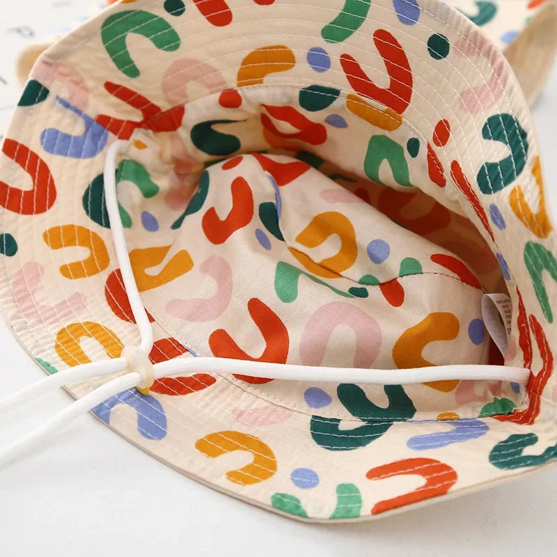 Double Sided Baby Bucket Hat, Unisex
