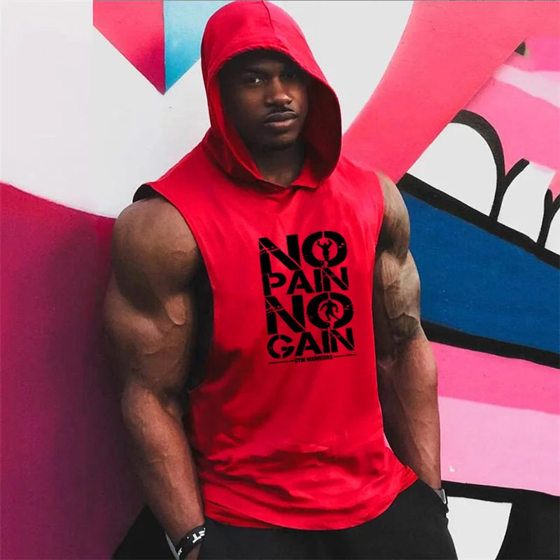 Mens Sleeveless Bodybuilding Tank Top