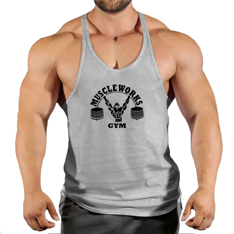 Men's Bodybuilding Muscle Tank