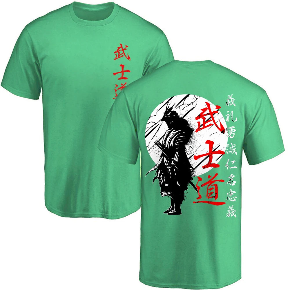 Samurai Spirit Oversized T Shirts For Men