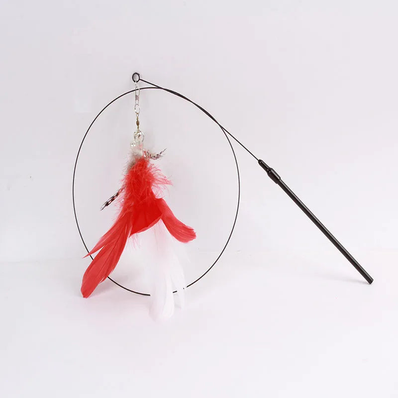 CatStick, Interactive feather toy!