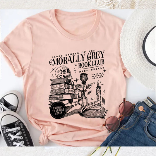 Morally Grey Book Club T-Shirt