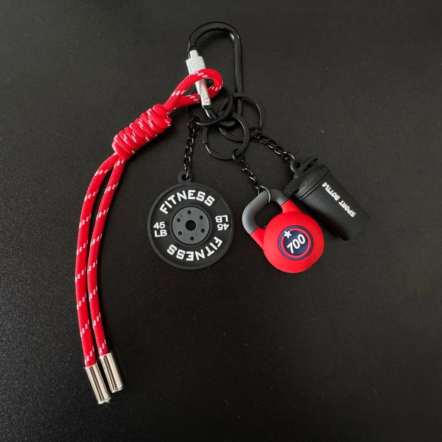 Sports Fitness Bag Pendant Mini Dumbbell