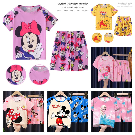 Big Kid Boys & Girls Summer Pajamas