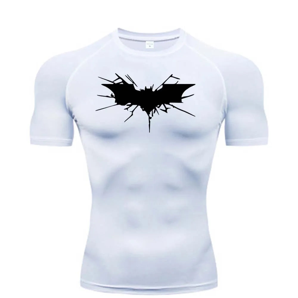 Men's Batman Inspired Compression Tee