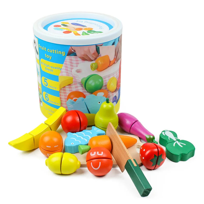 Kids Wooden Tea Party Set